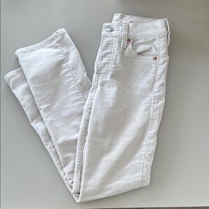 Women's tan corduroy jeans